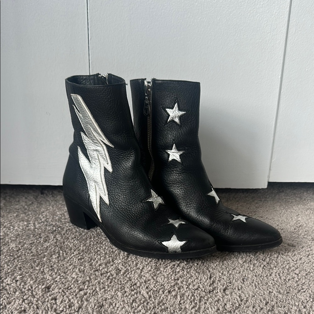 Modern Vice Silver Bolt Boot